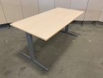 Adjustable desk with screw and cable management – 160x80xH62-82 cm, ST0694 - Image 6