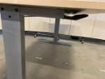 Adjustable desk with screw and cable management – 160x80xH62-82 cm, ST0694 - Image 20