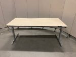 Adjustable desk with screw – 180x90/80xH62-82 cm, ST0965 - Image 3
