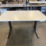 Vepa – Electric adjustable desk (sit-sit) with memory and cable management – 140x80xH61-82 cm, ST01285