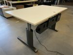 Vepa – Electric adjustable desk (sit-sit) with memory and cable management – 140x80xH61-82 cm, ST01285 - Image 6