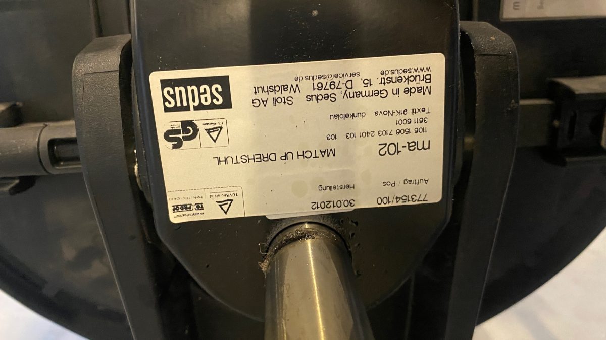 Sedus ma-102 - Ergonomic chair with NEW FABRIC, ST01279 - Image 13