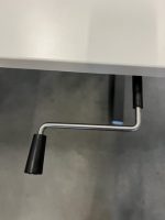 Vepa - Adjustable desk with crank and cable management - 140x80xH62-85 cm, ST01254 - Image 13