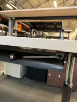 Vepa - Adjustable desk with crank and cable management - 140x80xH62-85 cm, ST01254 - Image 22