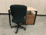 SET – Desk + Comforto 77 Ergonomic Chair + Assmann Buromobel Drawer Unit, ST01311 - Image 3