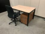 SET – Desk + Comforto 77 Ergonomic Chair + Assmann Buromobel Drawer Unit, ST01311 - Image 4