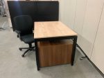SET – Desk + Comforto 77 Ergonomic Chair + Assmann Buromobel Drawer Unit, ST01311 - Image 10
