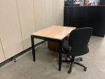 SET – Desk + Comforto 77 Ergonomic Chair + Assmann Buromobel Drawer Unit, ST01311 - Image 9