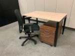 SET – Desk + Comforto 77 Ergonomic Chair + Assmann Buromobel Drawer Unit, ST01311 - Image 5