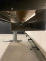 Aspa - Adjustable desk with crank and cable management – 180x80xH62-91 cm, ST01303 - Image 9