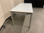 Adjustable desk by foot rotation – 160x80xH68-82 cm, ST01365 - Image 4