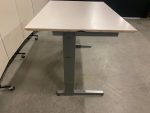 Adjustable desk with crank – 112x80xH62-84 cm, ST01429 - Image 4