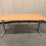 Adjustable desk with crank – 160x78xH61-84 cm, ST01445