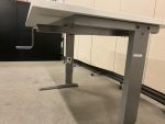 Adjustable desk with crank – 115x80xH62-84 cm, ST01446 - Image 11