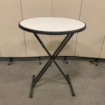Folding bar table – diameter 85xH110 cm, ST01471