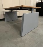 Drentea - Adjustable desk with crank and cable management - 140x80xH63-87 cm, ST01322 - Image 8
