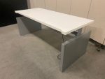 Adjustable desk with screw and power socket – 180x80xH62-82 cm, ST01518 - Image 6
