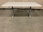 Adjustable desk with crank – 180x90xH62-83 cm, ST01544 - Image 3