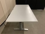 Adjustable desk with crank – 180x90xH62-83 cm, ST01544 - Image 9