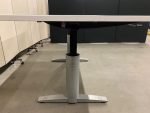 Adjustable desk with crank – 180x90xH62-83 cm, ST01544 - Image 11