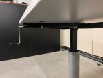 Adjustable desk with crank – 180x90xH62-83 cm, ST01544 - Image 13