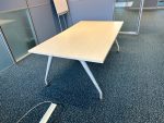 Conference table with cable management – 180x105xH75 cm, ST01950 - Image 2