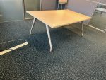 Conference table with cable management – 180x105xH75 cm, ST01950 - Image 3