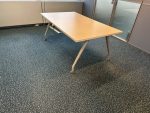 Conference table with cable management – 180x105xH75 cm, ST01950 - Image 4
