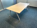 Conference table with cable management – 180x105xH75 cm, ST01950 - Image 5