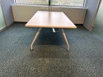Conference table with cable management – 180x105xH75 cm, ST01950 - Image 6