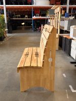 NEW - Wooden bench – 122x40xH55 cm, ST02239 - Image 7