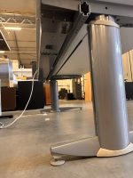 Adjustable desk with crank, power socket and cable management – 180x80xH64-92 cm, ST02488 - Image 8