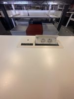 Markant - Adjustable desk with screw and power socket – 180x80xH62-82 cm, ST02489 - Image 4