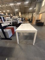 Markant - Adjustable desk with screw and power socket – 180x80xH62-82 cm, ST02489 - Image 2