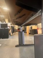 Vepa - Adjustable desk with crank and cable management – 140x80xH64-84 cm, ST02520 - Image 9