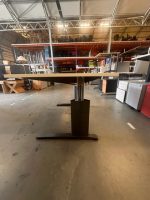 Vepa - Adjustable desk with crank and cable management – 140x80xH64-84 cm, ST02520 - Image 7