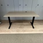 Markant - Adjustable desk with screw and cable management – 160x80xH62-84 cm, ST02619