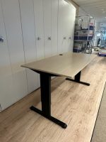 Markant - Adjustable desk with screw and cable management – 160x80xH62-84 cm, ST02619 - Image 2