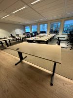 Markant - Adjustable desk with screw and cable management – 160x80xH62-84 cm, ST02619 - Image 5