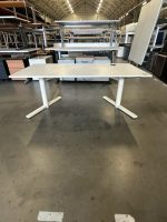 Gispen TM - Electric sit-stand desk with cable management 160x80xH64-130 cm, ST02683 - Image 11