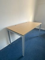Adjustable desk with screw – 160x80xH64-84 cm, ST02826 - Image 2