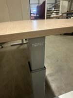 Inofec – Adjustable desk with crank – 160x80xH64-84 cm, ST02828 - Image 5