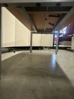 Adjustable desk with crank and cable management – 160x80xH64-84 cm, ST02830 - Image 8