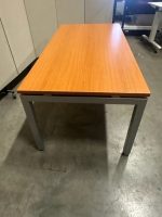 Adjustable desk with crank and cable management – 160x80xH64-84 cm, ST02830 - Image 7