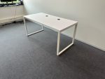 Adjustable desk with screw and cable management – 160x80xH62-84 cm, ST02905 - Image 4