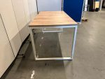 Adjustable desk with screw ( the top is NEW ) – 160x80xH62-84 cm, ST02904 - Image 5