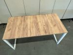 Adjustable desk with screw ( the top is NEW ) – 160x80xH62-84 cm, ST02904 - Image 4