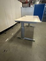 Adjustable desk with crank – 160x80xH64-91 cm, ST02928 - Image 10