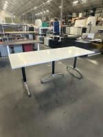 Conference table refurbished ( the top is NEW ) - 200x80xH74 cm, ST03048 - Image 4