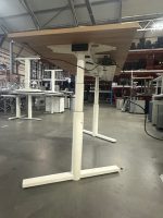 Gispen - Electric sit-stand desk with NEW top – 160x80xH64-128 cm, ST03051 - Image 9